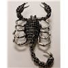 Image 2 : RHINESTONE SCORPIAN BROOCH WITH MOVING TAIL