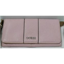 AUTHENTIC SOFT-ROSE GUESS WALLET -