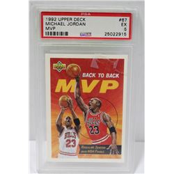 1992 UPPER DECK #67 MICHAEL JORDAN CARD