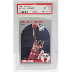 1990 HOOPS MICHAEL JORDAN BASKETBALL CARD #65