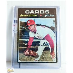 STEVE CARLTON 1971 TOPPS BASEBALL CARD #55