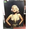 Image 1 : MARILYN MONROE ON HARD BOARD 23 X 36