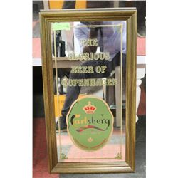 CARLSBERG BEER THE GLORIOUS BEER OF COPENHAGEN