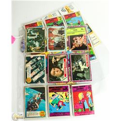 LOT OF 22 ASSORTED VINTAGE NON SPORTS CARDS