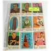 Image 1 : 1959 TOPPS NFL LOT OF TEN ASSORTED CARDS