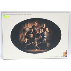 MOLSON+ NHL THE ORIGINAL SIX PICTURE,WOOD BACKING