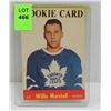 Image 1 : 1955-56 PARKHURST HOCKEY WILLIE MARSHALL ROOKIE