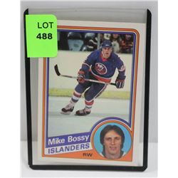 1984 OPC MIKE BOSSY 122 HOCKEY CARD