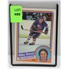 Image 1 : 1984 OPC MIKE BOSSY 122 HOCKEY CARD