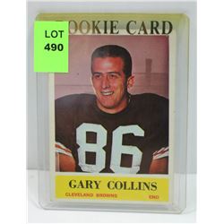 1964 GARY COLLINS NFL ROOKIE