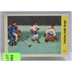 1958 PARKHURST HOCKEY CARD ARMSTRONG