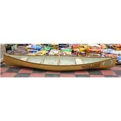 LARGE FIBREGLASS WALLHANGING CANOE