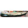 Image 1 : LARGE FIBREGLASS WALLHANGING CANOE