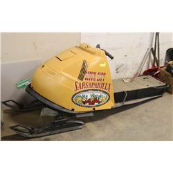 APPROX 8' SNOWSLED DECORATIVE FRAME