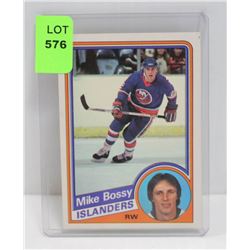 1984-85 OPC MIKE BOSSY HOCKEY CARD 122