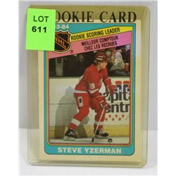 1984 OPC STEVE YZERMAN ROOKIE YEAR CARD