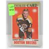 Image 1 : 1970-71 GARNET BAILEY ROOKIE CARD BRUINS