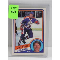 1984-85 OPC JARI KURRI HOCKEY CARD 249