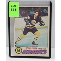 1977-78 OPC JEAN RATELLE HOCKEY CARD 40