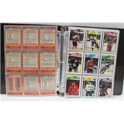 1987-88 O PEE CHEE HOCKEY SET  NO GRETZKY