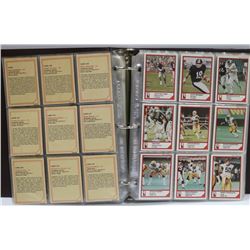 1985 CFL FOOTBALL SET 110 CARDS JOGO