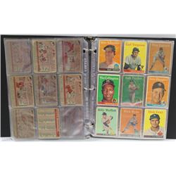 1958 TOPPS BASEBALL PARTIAL SET
