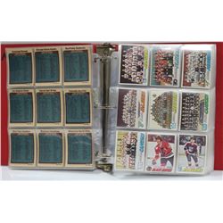 1977-78 O PEE CHEE HOCKEY SET 393/396 NO ORR,