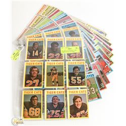 1971 OPC CFL FOOTBALL CARD COMPLETE SET 132 CARDS