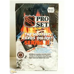 SEALED 1990 PRO SET HOCKEY BOX SERIES 2