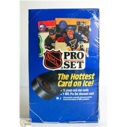 SEALED 1990 PRO SET HOCKEY CARD BOX
