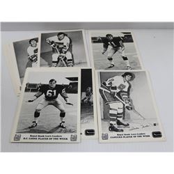 ASSORTED 1970S RBC PLAYER OF THE WEEK SPORTS