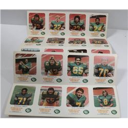 COLLECTION OF RED ROOSTER ESKIMO FOOTBALL CFL