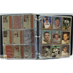 1962 TOPPS BASEBALL PARTIAL SET
