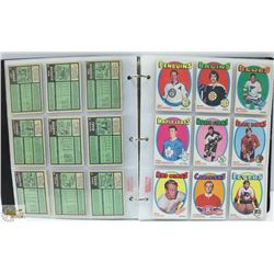1971-72 O PEE CHEE SET NEAR COMPLETE 259/264 CARDS