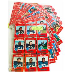1970 OPC CFL FOOTBALL CARD COMPLETE SET 132 CARDS