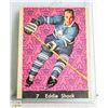 Image 1 : 1961 EDDIE SHACK HOCKEY CARD