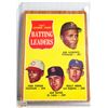 Image 1 : 1962 TOPPS ROBERTO CLEMENTE BATTING LEADER CARD