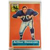 Image 1 : 1956 TOPPS ARTHUR DONOVAN COLTS NFL CARD