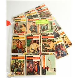 1958 TOPPS WESTERN STARS LOT OF 27