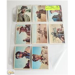 1966 RAT PATROL CARDS LOT OF 8