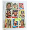 Image 1 : LOT OF 9 VINTAGE BASEBALL CARDS MINI MINOSO ETC