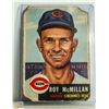 Image 1 : 1953 TOPPS ROY MCMILLAN BASEBALL CARD