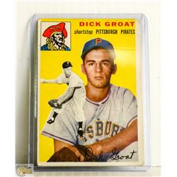 1954 TOPPS DICK GROAT BASEBALL CARD