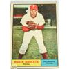 Image 1 : 1961 TOPPS ROBIN ROBERTS BASEBALL CARD