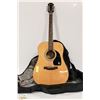 Image 1 : VINTAGE EPIPHONE ACOUSTIC GUITAR WITH CASE