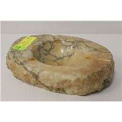 XL 1950'S MID CENTURY ITALIAN MARBLE ASHTRAY