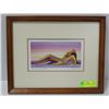 Image 1 : FRAMED IOYAN MANI SIGNED ART WITH ANTI GLARE ANTI