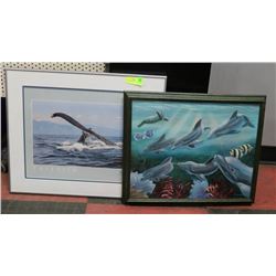 LOT OF 2 PAINTINGS