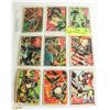 Image 1 : LOT OF 9 1966 BATMAN A SERIES CARDS