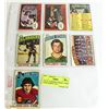 Image 1 : LOT OF 7 ASSORTED HOCKEY CARDS GUMP WORSLEY ETC
